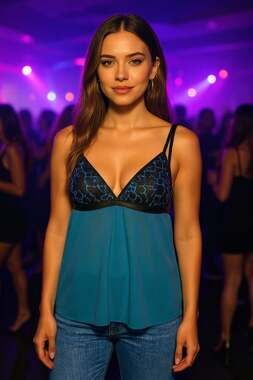 Linea Donatella Babydoll lingerie y2k style top vintage